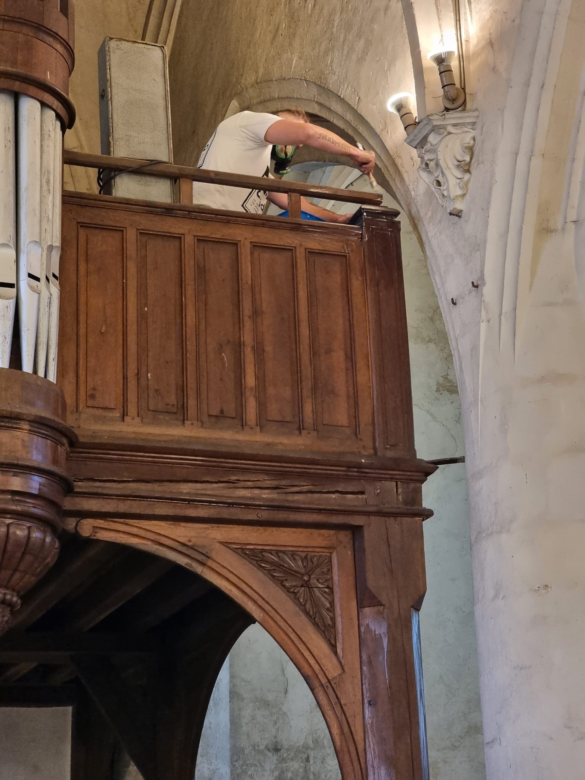 Traitement de l'orgue classe monument historique